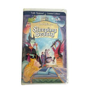 Walt Disneys Sleeping Beauty VHS 1997 Fully Restored Limited Edition THX Certifi